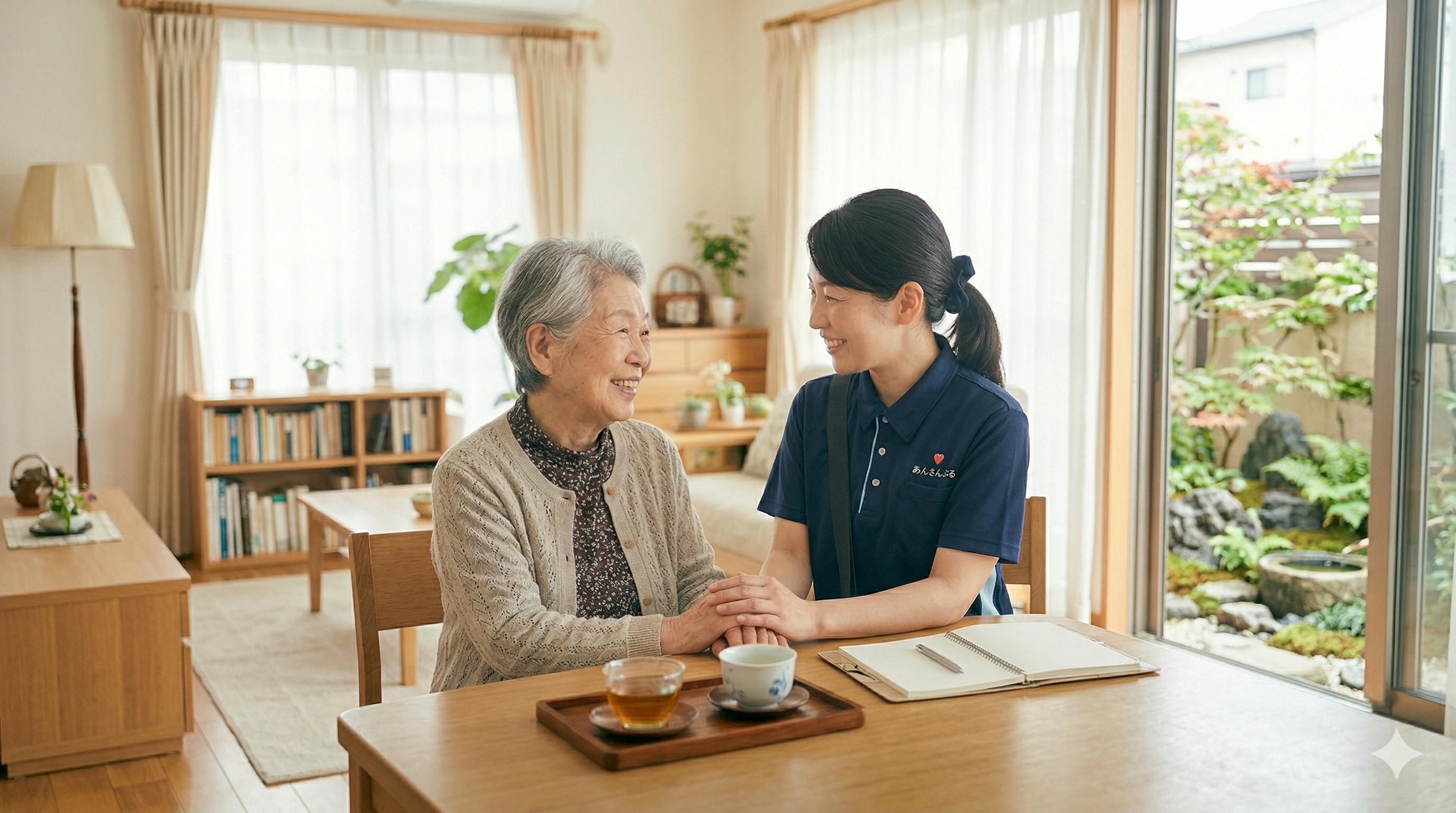 あんさんぶるスタッフの様子